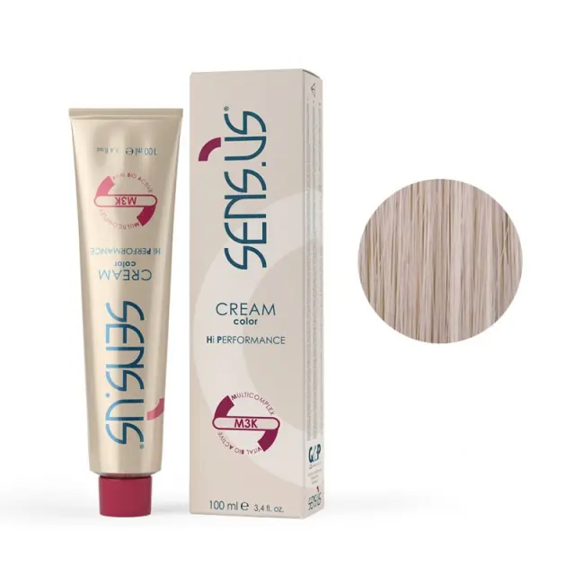 Sensus M3K Permanent Hair Color 10.3 Champagne Millesime 100ml - (μόνιμη βαφή πλατινέ ντορέ ξανθό)