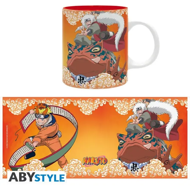 NARUTO - Mug - 320 ml - Jiraiya + Naruto 3