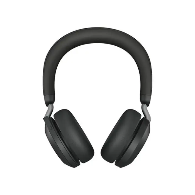Jabra Headset Evolve2 75 UC Stereo With Charging Stand Link 380a Black (27599-989-999) 3