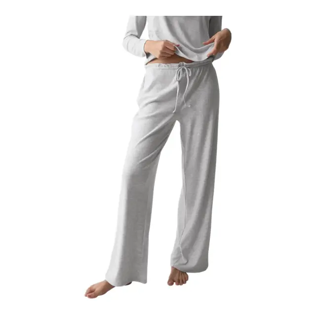 Triumph Γυναικείο Παντελόνι Πυτζάμας Mix & Match Soft, Χρώμα Grey Combination
