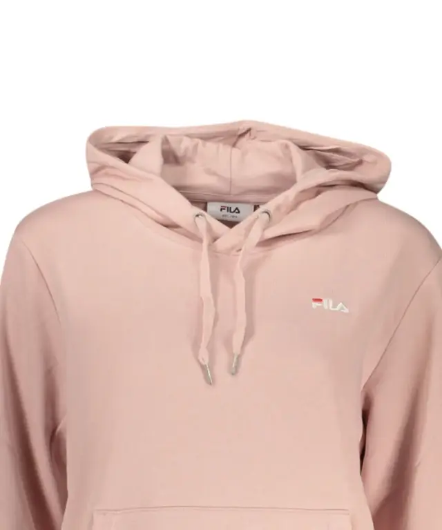 Fila - Γυναικεία Μπλούζα Με Κουκούλα Lierna FAW1054-40029 Ροζ 3
