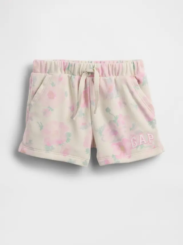 Νηπιακό Σορτς babyGap απο French Terry με Ελαστική Μέση και Λογότυπο Gap SP PRIMROSE FLORAL