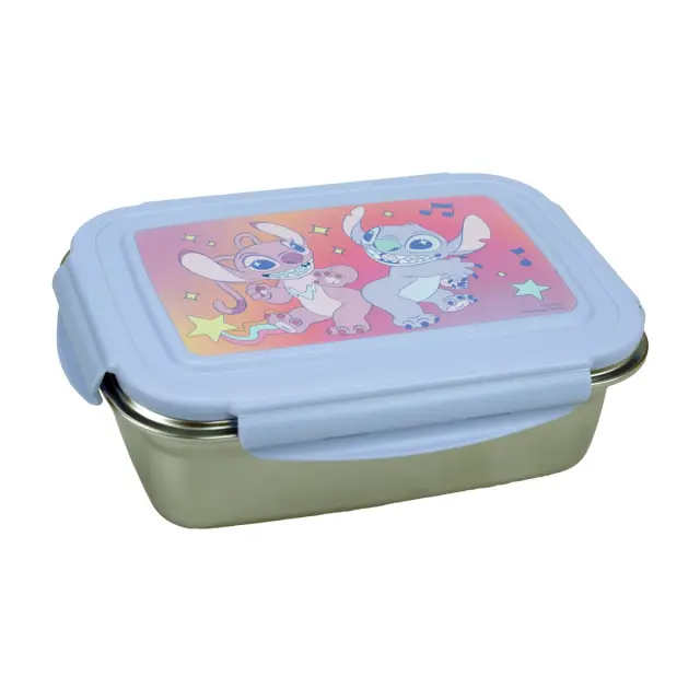 Gim Φαγητοδοχείο Ανοξείδωτο 900ml Lilo & Stitch (552-04268)
