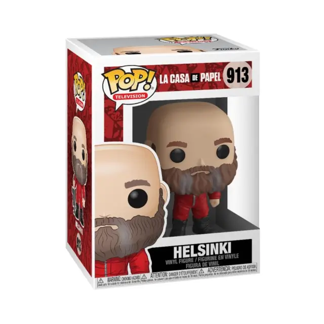 Funko POP! Φιγούρα Βινυλίου Television: La Casa de Papel - Helsinki #913 Vinyl Figure 2