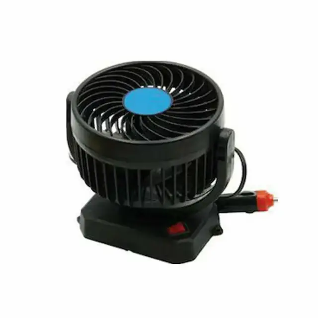 Ανεμιστήρας για Αναπτήρα Αυτοκινήτου 12V 8W 13cm με Περιστρεφόμενο Βραχίονα 360° XM-X385 Μαύρο
