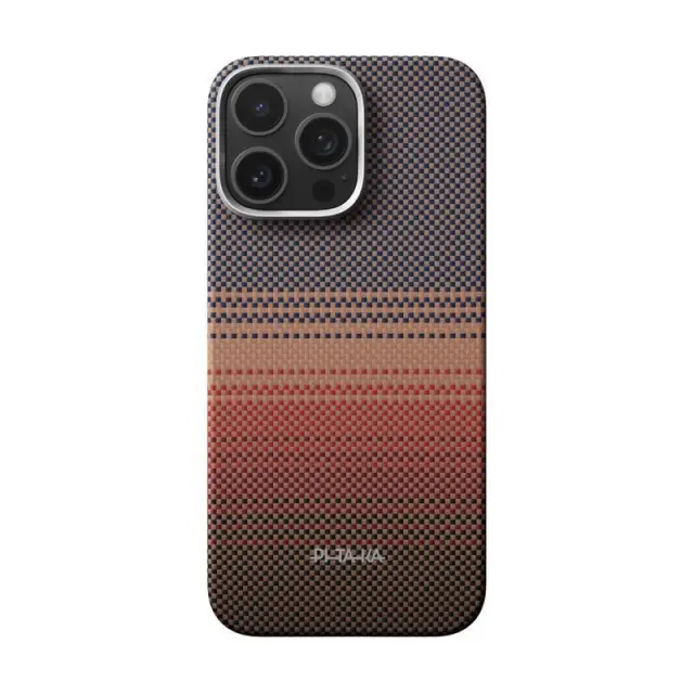 Pitaka Ultra-Slim Case, Sunset (PitaTap) - iPhone 16 Pro Max