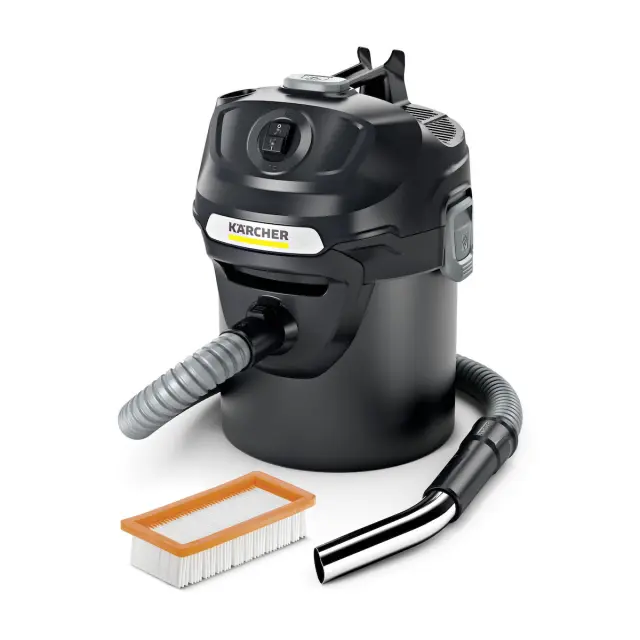 Karcher Ash Vacuum AD 2 Σκούπα Στάχτης 600W με Κάδο 14lt