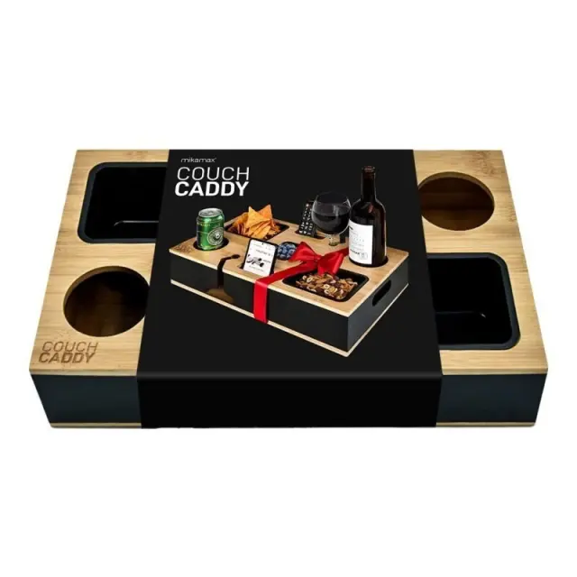 Mikamax® Couch Caddy – Δίσκος Sofa Snacker Οργάνωσε τον Καναπέ σου με στυλ