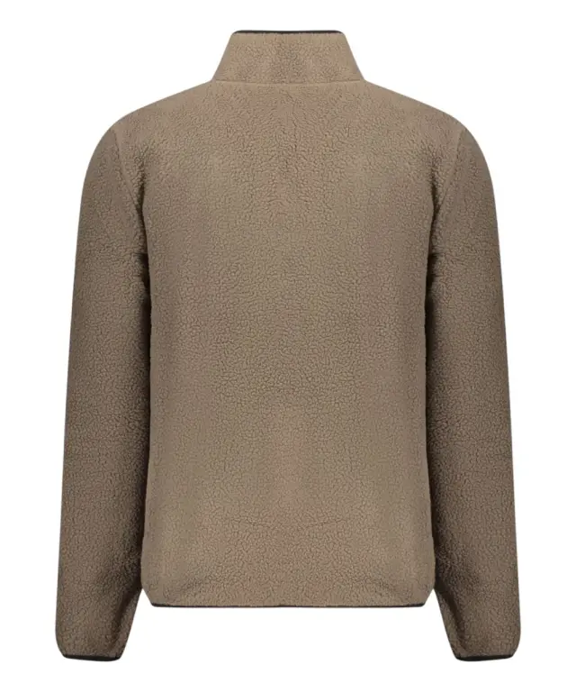 Norway Nautical School - Ανδρική Ζακέτα Φούτερ Fleece 839506-FALCON Καφέ 2