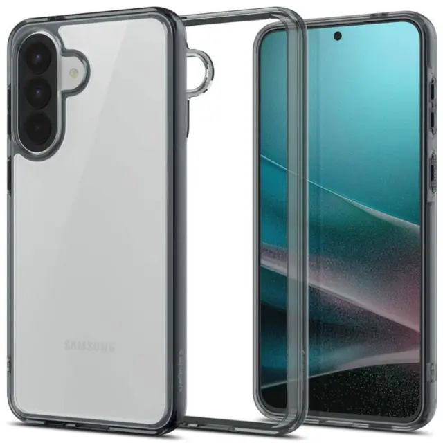 Θήκη TPU & PC Spigen Samsung Galaxy A57 5G Ultra Hybrid Διάφανο Γκρι N70767