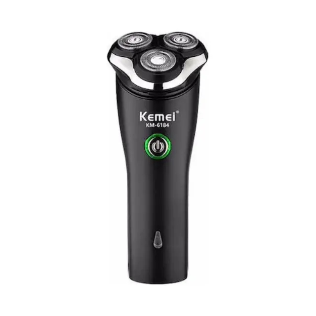 Kemei KM-6184 Ξυριστική Μηχανή Προσώπου Επαναφορτιζόμενη