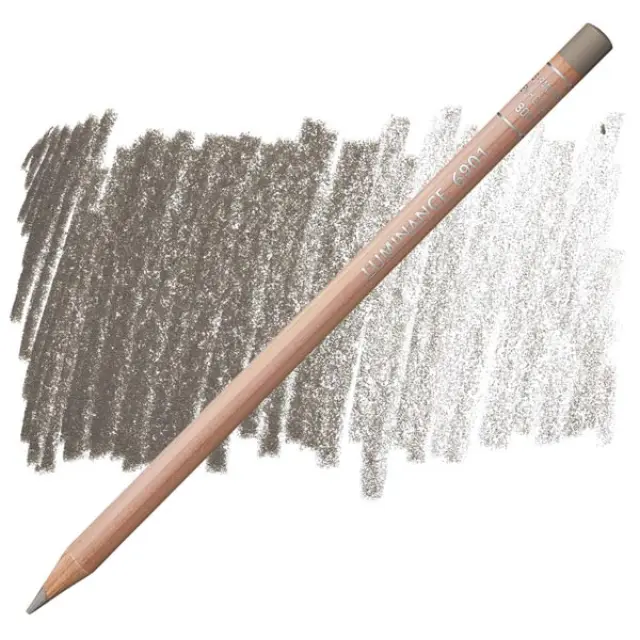 Ξυλομπογιά Caran d'Ache Luminance - 803 French Grey 30%