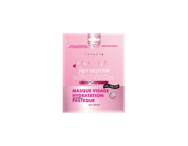 MOISTURIZING WATERMELON FACE MASK 30ML INUWET