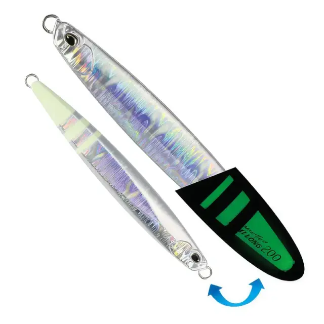Πλάνος DUO Drag Metal Force Semi Long 155gr PPA0598 Silver Glow Zebra