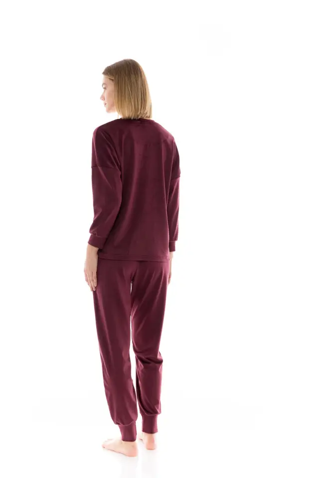 W1437 - White - PYJAMA SOFT VELVET - M 3
