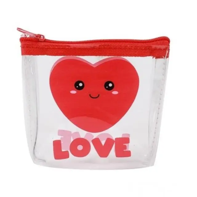 I-Total Πορτοφόλι Με Φερμουάρ PVC Love/ XL1657E (i-Total)