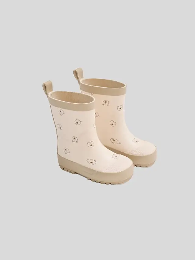 Βρεφικές Γαλότσες για Αγόρια Bear Boots ΛΕΥΚΟ