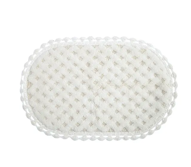 Χαλάκι Μπάνιου 55x85 Nef-Nef Homeware Μονόχρωμο Touch ECRU