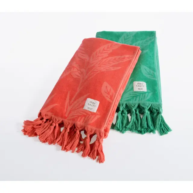 Nef-Nef Homeware Πετσέτα Θαλάσσης Charisma 80x160 Green 3