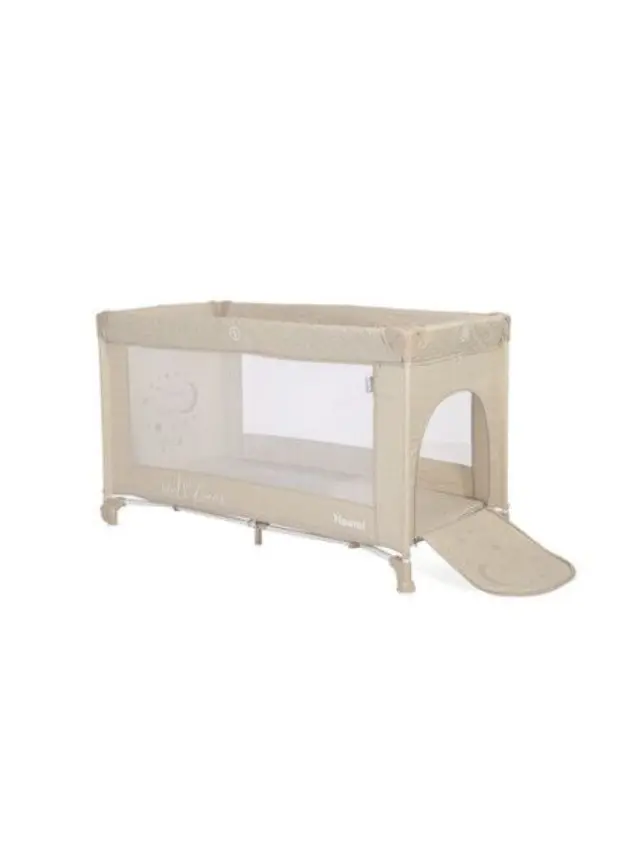 Παρκοκρέβατο Lorelli Noemi 1 Layer Fog Beige Star 10080542217