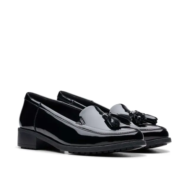 Clarks Havisham Edge Black Pat Black Pat - 41