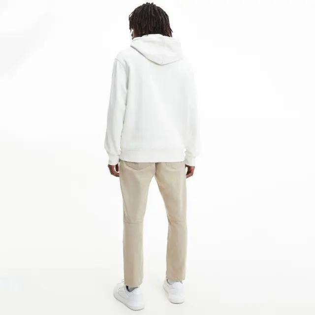 Calvin Klein - Ανδρικό Φούτερ με Κουκούλα J30J320604-YBI Λευκό - 2XL 3