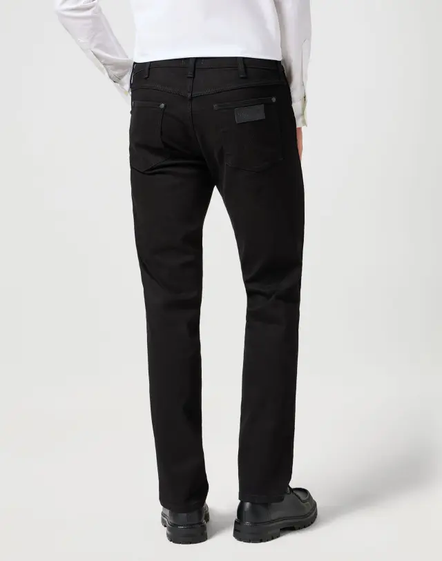 Wrangler Ανδρικό GREENSBORO 803 DEEP INK Τζιν Παντελόνι – Black - 30W 32L 2