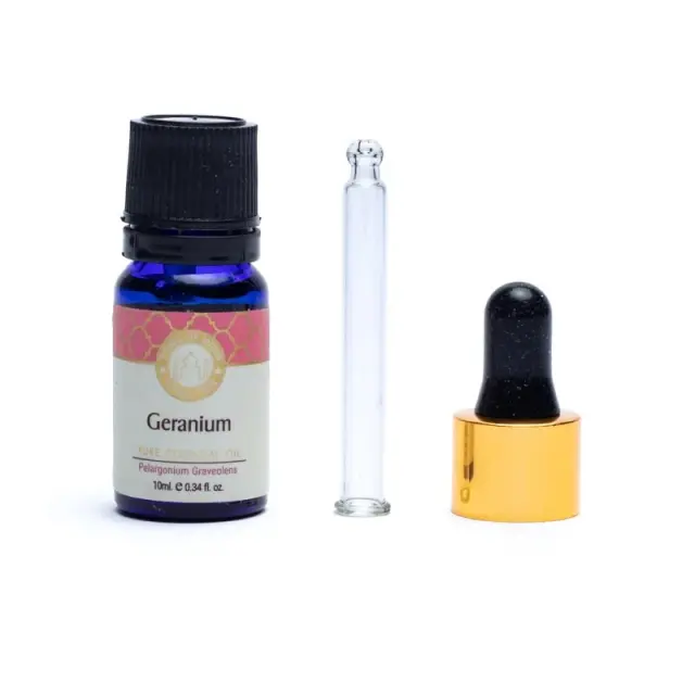 Φυσικό Αιθέριο Έλαιο Γεράνι Geranium Pure Essential Oil Song of India 10ml 2