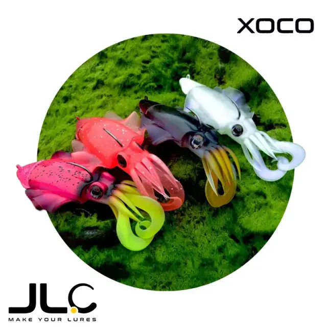 Σουπιά Σιλικόνης JLC Xoco Combo 150gr Pink Flashes 2