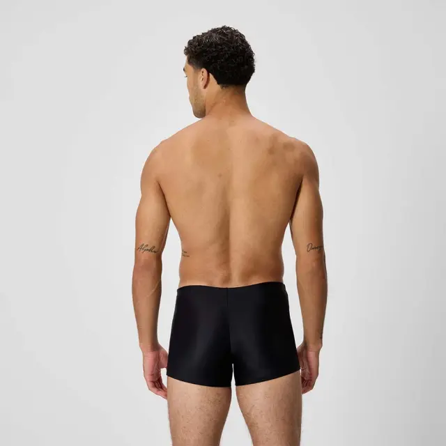Speedo Men's Medley Logo Aquashort Μαύρο - Κόκκινο 811354003 (Speedo) 2