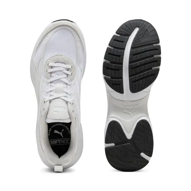 Puma Softride Escalate (313168-02) - Γκρί-Λευκό 3