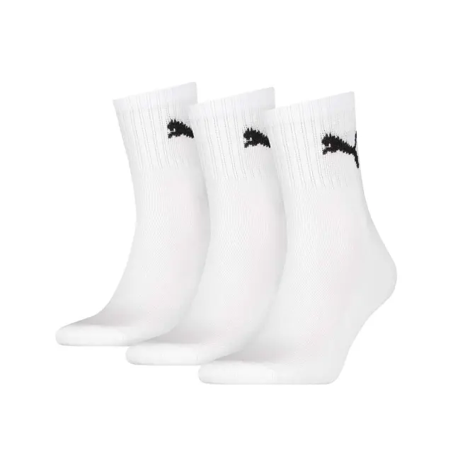 Puma Adult Short Dobotex 3 Pair Crew Socks Άσπρο 231011001-300 (Puma)