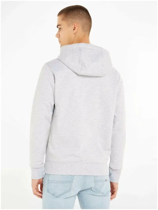Tommy Hilfiger - Ανδρικό Φούτερ με Κουκούλα DM0DM16365-PJ4 Γκρι 2