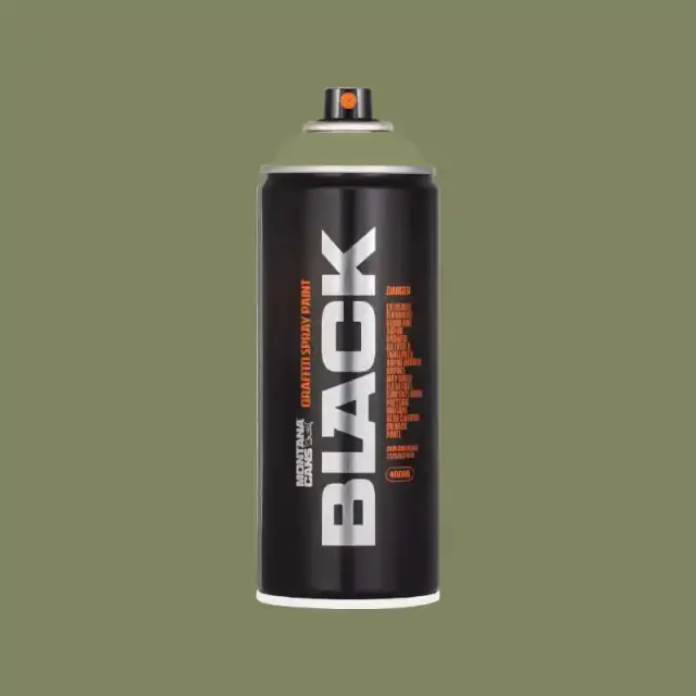 Montana Black Spray Paint 400ml BLK-6920 Murdock