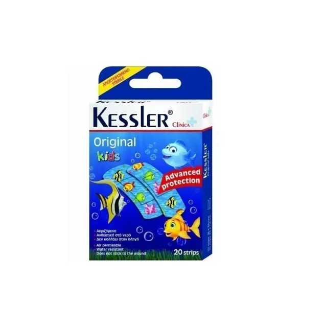 Kessler Original Kids - Παιδικά Αποστειρωμένα Αυτοκόλλητα - 20strips