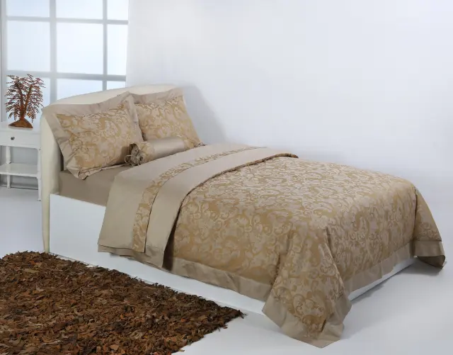 Σετ 6 τεμαχίων υπέρδιπλα σεντόνια ζακάρ (230cm x 250cm) HS008 - -
