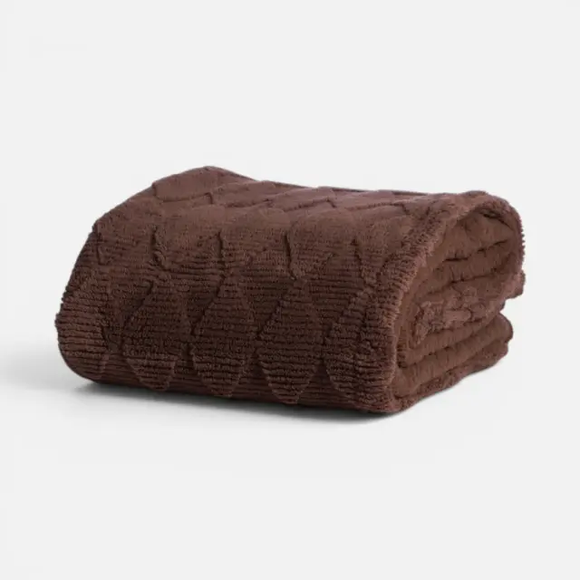 Κουβερτάκι Καναπέ Mizenie 130x180 Nef Nef Homeware, 100% ΠΟΛΥΕΣΤΕΡΑΣ - BROWN (040948)