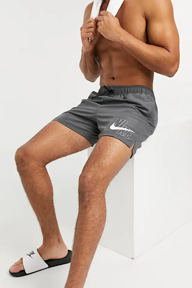 Nike 5" Volley Logo Ανδρικό Μαγιό Σορτς Κολύμβησης NESSA566 - XL 2