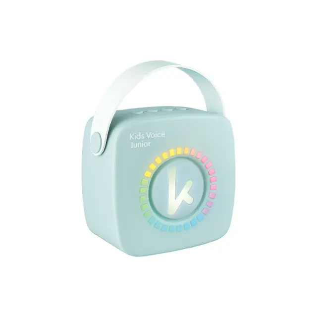 Kiddoboo KidsVoice JUNIOR mini Karaoke Speaker & Mic Blue + NikoletaTV (KBT3NTBLU) 2