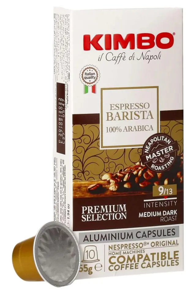 Kimbo Espresso Barista 100% Arabica Κάψουλες Nespresso 10τμχ