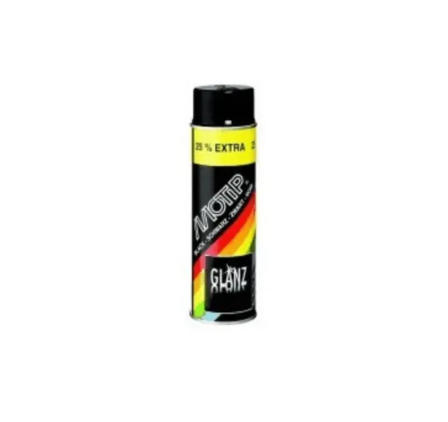 Spray Μοτιρ 04005 Μαύρο Γυαλιστερό 500Ml