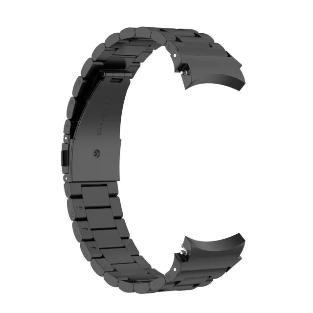 Μπρασελές Ανταλλακτικό Λουράκι για Samsung Galaxy Watch 6/ 5 /4 40mm 44mm Μαύρο 20mm OEM