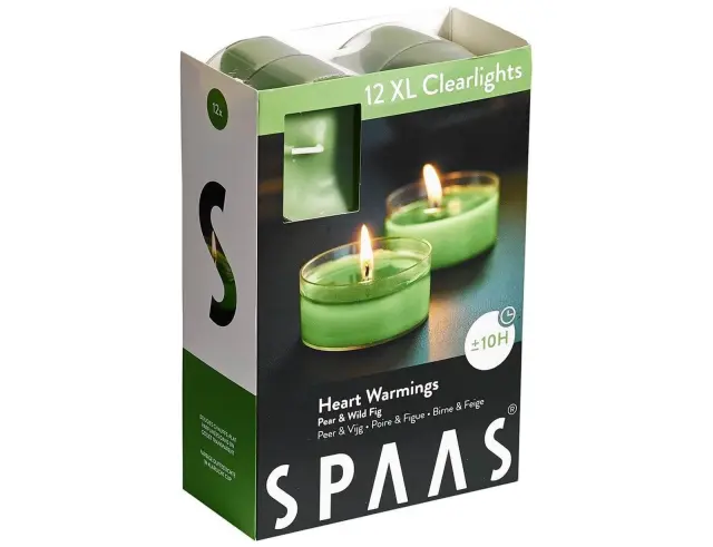 Σετ Διακοσμητικά Κεριά Ρεσώ Spaas με άρωμα Heart Warmings και διάρκεια καύσης 10 ώρες - 12 τεμάχια 2