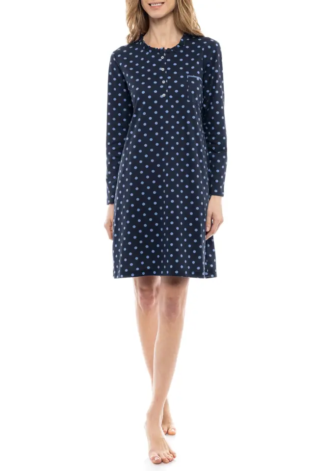 W1175 - Type - NIGHTGOWN BLUE DOT