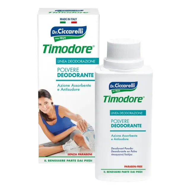 Dr.Ciccarelli | Timodore Deodorant Powder Αποσμητικη Πουδρα Ποδιών | 75gr