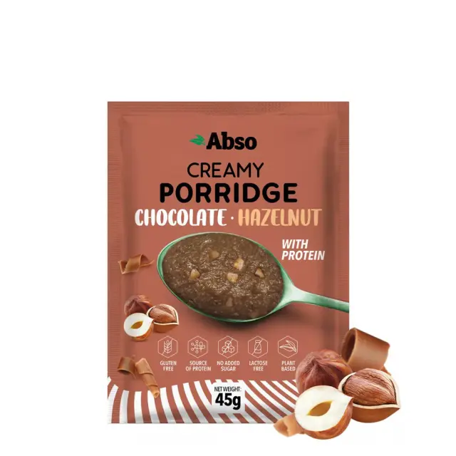 AbsoRICE Creamy Porridge Chocolate-Hazelnut