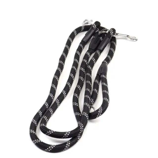 Λουρί Σκύλου Hands Free Μαύρο 1.5m+1mx1.2cm 2