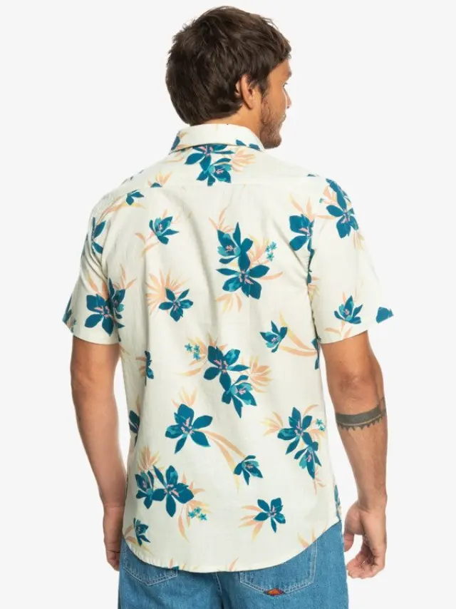 QUIKSILVER HOLIDAZED SS ΠΟΥΚΑΜΙΣΟ ΑΝΔΡΙΚΟ - WDW6 WHITE 2