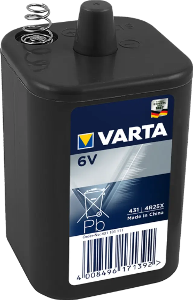 Varta Μπαταρία 4R25 430 6V 7,5Ah 01.001.0018 2