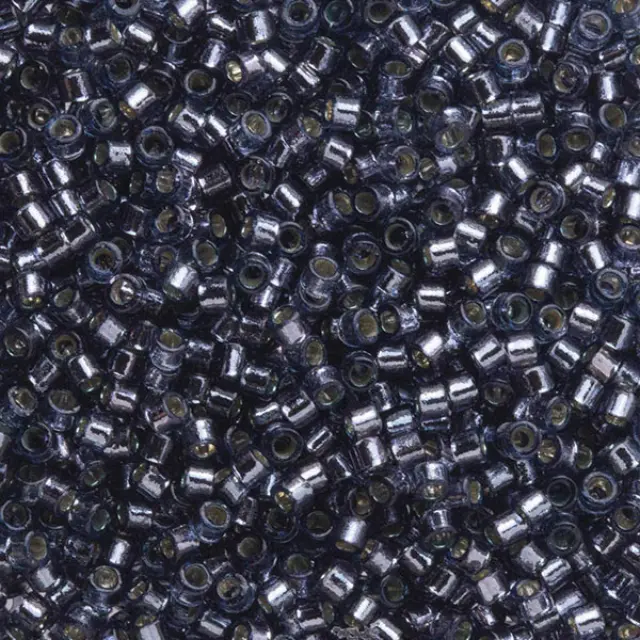 Χάντρα Miyuki Delica 11/0 - DB2167 - Silver Lined Duracoat Prussian Blue ~7gr